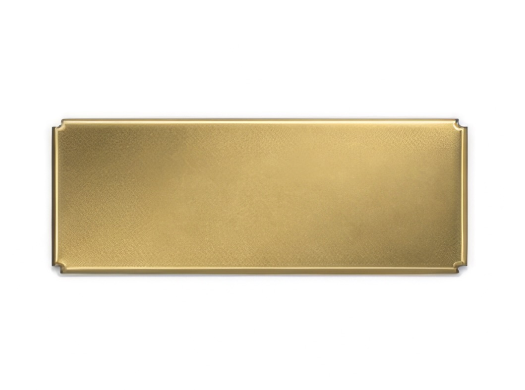 Concave corner plate - 200mm x 73mm
